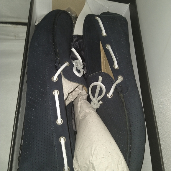 Bloomingdale's Shoes Bloomingdales Men Perforated Moc Toe Drivers